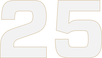 25 Years expertise