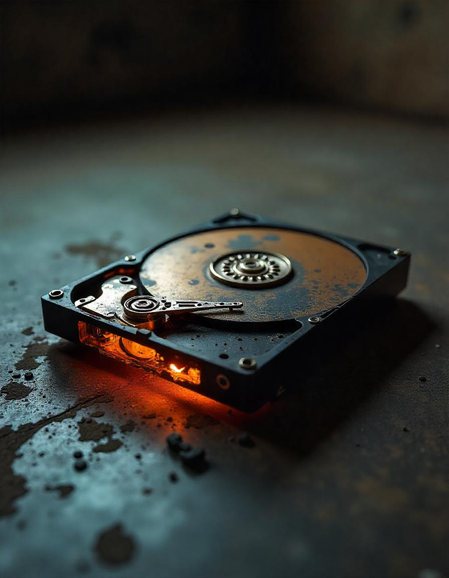 Damaged Hard Drive