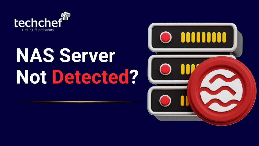 NAS Server Not Detected