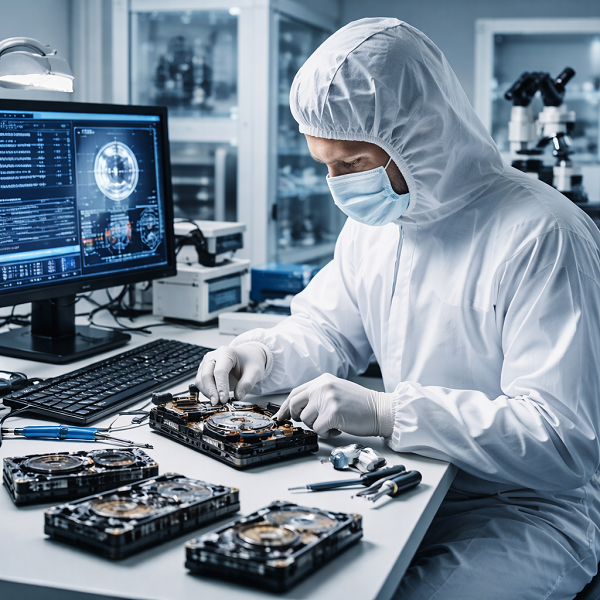 professional data recovery service Clearn room lab